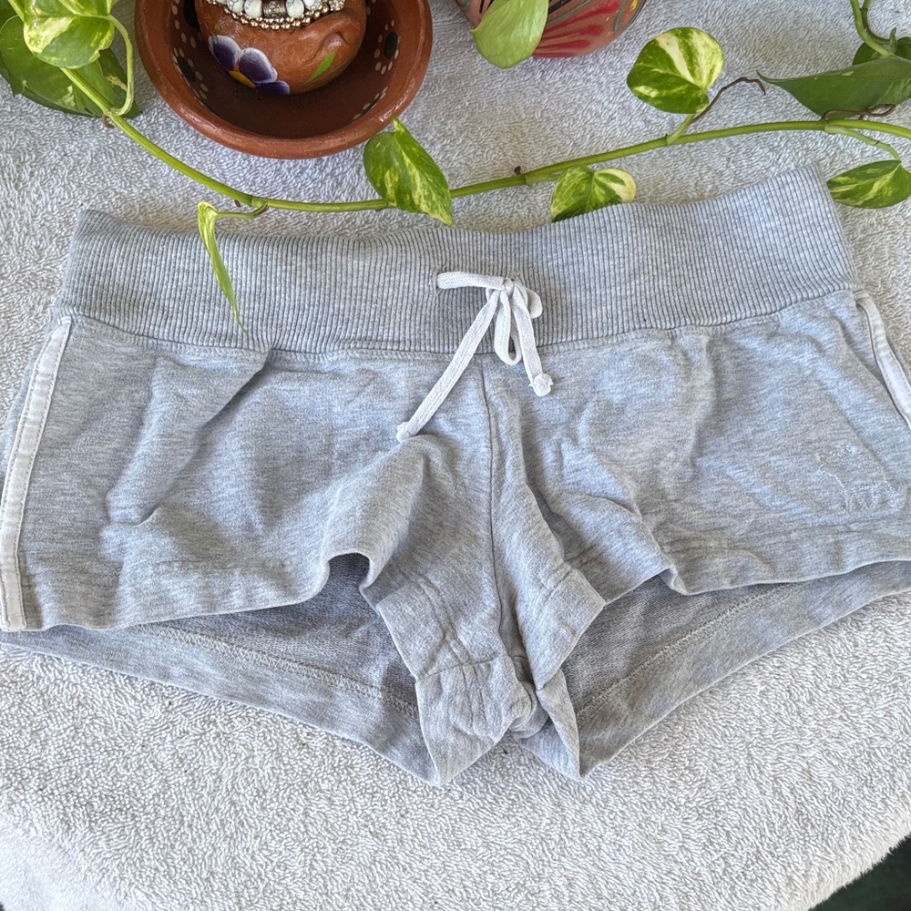 Abercrombie & Fitch Heather Gray Lounge Shorts